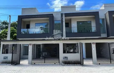 Sobrado a 250m do mar com suíte - balneário princesa do mar