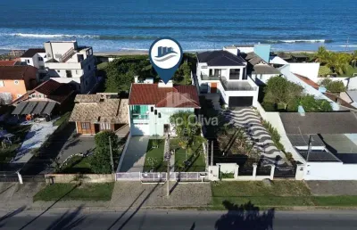 Sobrado com fundos terreno frente mar à venda - barra do saí