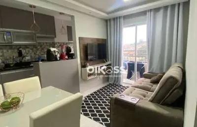 Apartamento com 2 dormitórios à venda, 48 m² por r$ 320.000 - vila zezé - jacareí/sp
