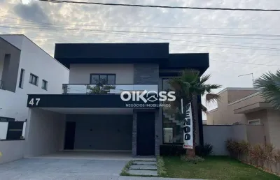 Casa com 4 dormitórios à venda, 236 m² por r$ 1.390.000 - condomínio terras do vale - caçapava/sp