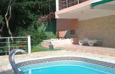 Chácara com 4 dormitórios à venda, 2067 m² por r$ 1.200.000 - chácaras condomínio recanto pássaros ii - jacareí/sp