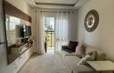 Apartamento com 2 dormitórios,1 suite à venda, 54 m² por r$ 399.000 - parque morumbi - votorantim/sp
