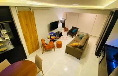 Apartamento para venda em santana de parnaíba, tambore, 1 dormitório, 1 suíte, 2 banheiros, 1 vaga
