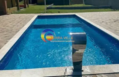 Chácara para venda em araçariguama, centro, 2 dormitórios, 1 suíte, 2 banheiros