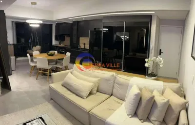Apartamento alto padrão para venda em barueri, alphaville empresarial, 1 dormitório, 1 suíte, 3 banheiros, 2 vagas