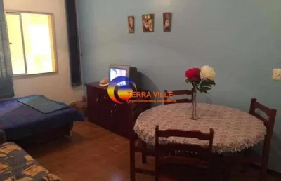 Apartamento para venda em praia grande, flórida, 2 dormitórios, 1 banheiro, 1 vaga