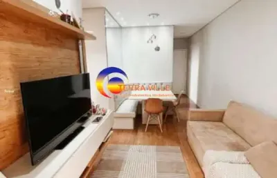 Apartamento para venda em santana de parnaíba, chácaras maria inês, 2 dormitórios, 1 suíte, 2 banheiros, 1 vaga