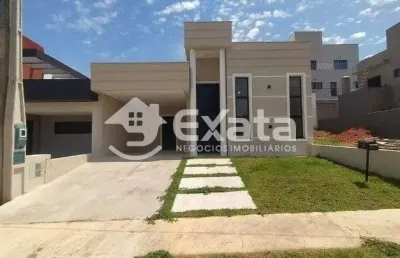 Casa nova com 03 dormitorios no condominio terras de sao francisco