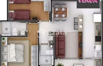 Apartamento com 2 quartos à venda na Rua Antonio Perez Hernandez, 333, Parque Campolim, Sorocaba