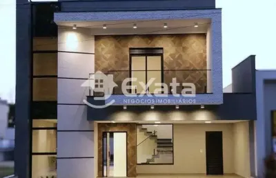 Lindo sobrado com 3 suites no condominio campos do conde em sorocaba/sp!