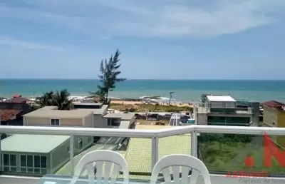 Oportunidade de cobertura triplex 3 suítes em costazul - rio das ostras - vista total do mar