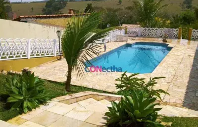 Chácara com 3 dormitórios à venda, 1000 m² por r$ 1.007.000 - batatuba - piracaia/sp