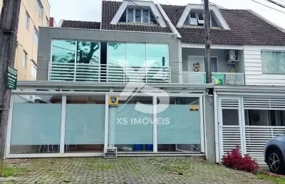 Sobrado triplex 3 quartos uma suíte(reformado)  2 vagas bacacheri  semi-mobiliado imóvel alugado ho