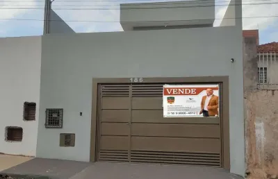 Casa para venda em presidente prudente, jardim iguaçu, 2 dormitórios, 1 suíte, 2 banheiros, 2 vagas