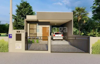 Casa à venda no bairro lageado baixo em guabiruba/sc