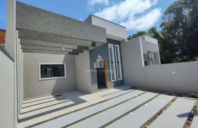 Casa nova a 400m da praia, com 03 quartos (01 suite) e piscina!