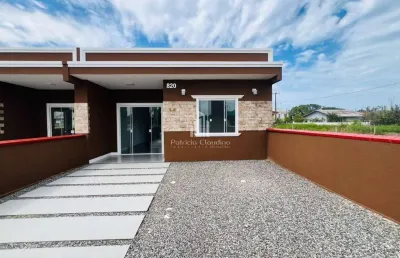 Excelente casa com 03 dormitórios sendo (01 suíte) na barra do saí!