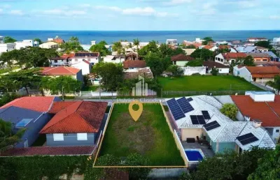 Terreno com 360m² (12x30), pronto para construir, 250 metros da praia