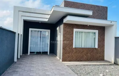 Casa com 03 dormitórios (sendo 01 suíte) e quintal  - barra do sai!