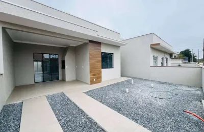 Casa nova com 03 dormitórios (sendo 01 suíte) - bairro continental!