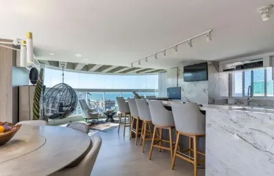 Cobertura com 4 quartos à venda na rua delfim mário pádua peixoto, 1100, praia brava, itajaí por r$ 12.600.000