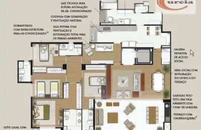 Apartamento com 4 dormitórios à venda, 222 m² por r$ 2.900.000,00 - campo belo - são paulo/sp