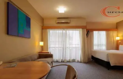 Flat com 1 dormitório à venda, 43 m² por r$ 424.000,00 - cerqueira césar - são paulo/sp