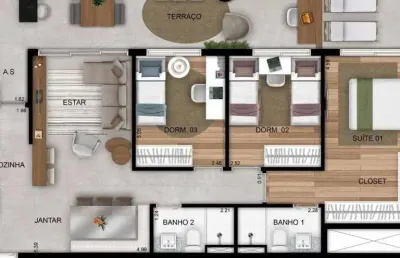 Apartamento com 3 dormitórios à venda, 99 m² por r$ 1.200.000,00 - saúde - são paulo/sp