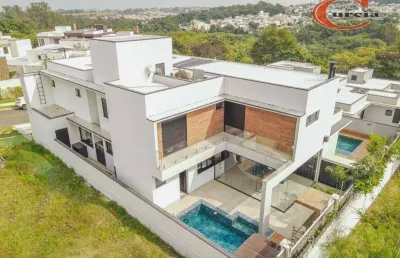 Sobrado em condómino fechado com 4 dormitórios à venda, 358 m² por r$ 4.500.000 - residencial duas marias - indaiatuba/sp