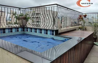 Cobertura com 2 dormitórios à venda, 104 m² por r$ 1.200.000,00 - saúde - são paulo/sp