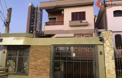 Sobrado com 3 dormitórios à venda, 300 m² por r$ 1.800.000,00 - tatuapé - são paulo/sp