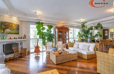 Apartamento com 4 dormitórios à venda, 401 m² por r$ 3.800.000,00 - vila suzana - são paulo/sp