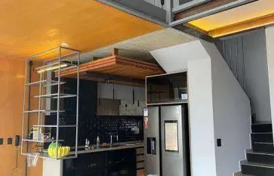 Apartamento duplex com 1 dormitório à venda, 95 m² por r$ 2.100.000,00 - cerqueira césar - são paulo/sp