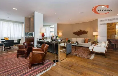 Apartamento com 3 dormitórios à venda, 394 m² por r$ 8.175.000,00 - moema - são paulo/sp
