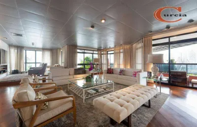 Apartamento com 4 dormitórios à venda, 560 m² por r$ 3.000.000,00 - real parque - são paulo/sp