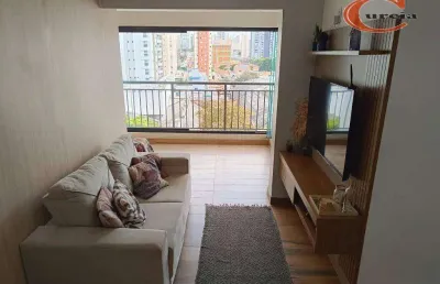Apartamento com 1 dormitório à venda, 55 m² por r$ 600.000,00 - tatuapé - são paulo/sp