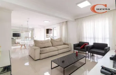 Apartamento com 3 dormitórios à venda, 120 m² por r$ 870.000,00 - casa branca - santo andré/sp