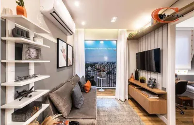 Apartamento com 2 dormitórios à venda, 37 m² por r$ 450.000,00 - vila gomes - são paulo/sp