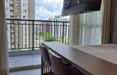 Studio com 1 dormitório à venda, 33 m² por r$ 561.500 - moema - são paulo/sp