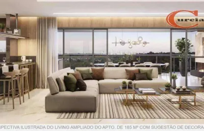 Apartamento com 4 dormitórios à venda, 185 m² por r$ 3.400.000,00 - santo amaro - são paulo/sp