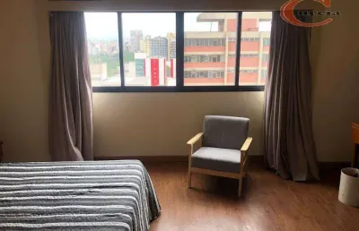 Flat com 1 dormitório à venda, 27 m² por r$ 300.000 - vila clementino - são paulo/sp