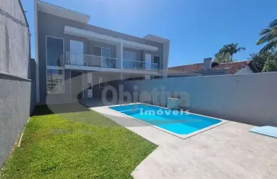 Casa com 4 quartos à venda na Rua Barão do Cerro Azul, 30, Brejatuba, Guaratuba