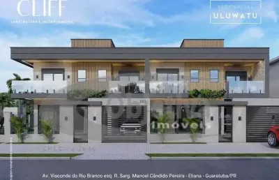Casa com 3 quartos à venda na Avenida Visconde Do Rio Branco / Rua Sargento  Candido Pereira, Balneário Eliane, Guaratuba