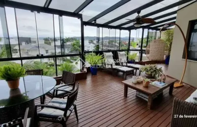 Cobertura com 4 quartos à venda na avenida dos búzios, 2897, jurerê internacional, florianópolis, 207 m2 por r$ 5.900.000