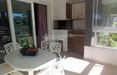 Apartamento com 3 quartos à venda na rua das algas, 811, jurerê internacional, florianópolis, 160 m2 por r$ 2.200.000