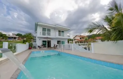 Casa em condomínio fechado com 3 quartos à venda na canalete, 1975, ingleses do rio vermelho, florianópolis, 370 m2 por r$ 2.300.000