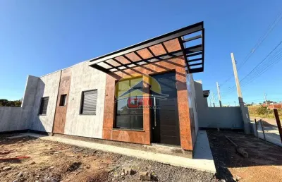 Casa com 3 quartos à venda no centro, nova santa rita  por r$ 421.800