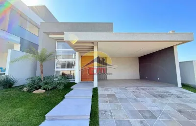 Casa em condomínio fechado com 3 quartos à venda no centro, nova santa rita  por r$ 1.350.000
