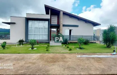 Casa em condomínio fechado com 3 quartos à venda no residencial e industrial campo alegre, poços de caldas  por r$ 2.200.000