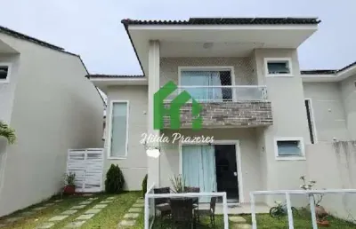 Casa em condomínio fechado com 3 quartos à venda na rua francisco gomes da silva, 390, buraquinho, lauro de freitas por r$ 860.000
